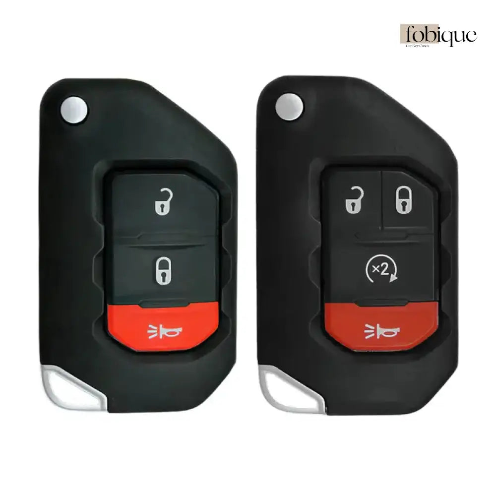 Classic Collection | Key Fob Cover for Jeep Wrangler JL, Gladiator JT & more Fobique