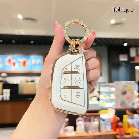 Classic Collection | Smart Key Fob Cover for Buick | Fits Envision Enclave Fobique