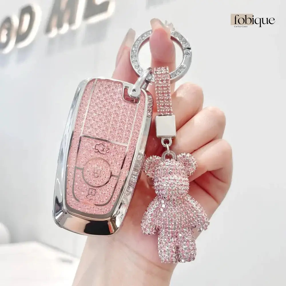 Deluxe Collection | Car Key Cover Compatible with Ford Explorer, Edge, Mustang & more Fobique