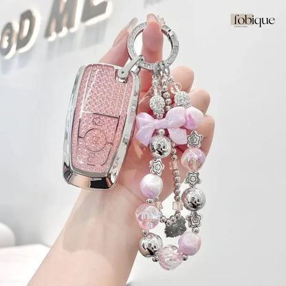 Deluxe Collection | Car Key Cover Compatible with Ford Explorer, Edge, Mustang & more Fobique