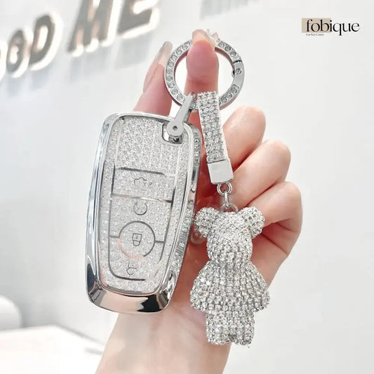Deluxe Collection | Car Key Cover Compatible with Ford Explorer, Edge, Mustang & more Fobique