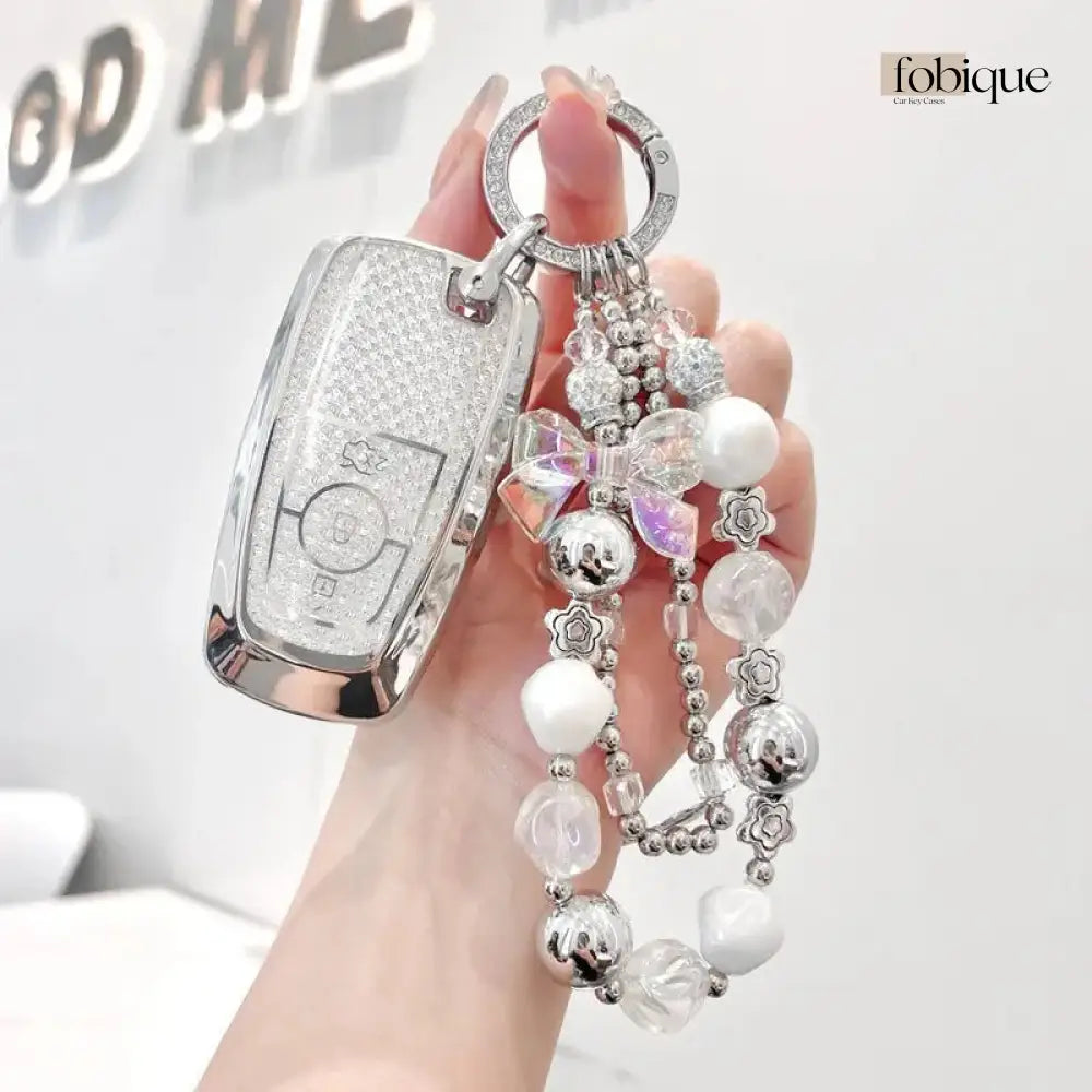 Deluxe Collection | Car Key Cover Compatible with Ford Explorer, Edge, Mustang & more Fobique