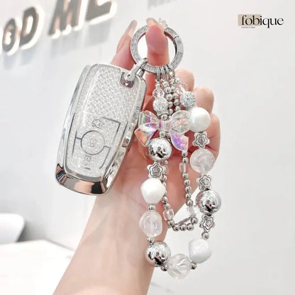 Deluxe Collection | Car Key Cover Compatible with Ford Explorer, Edge, Mustang & more Fobique