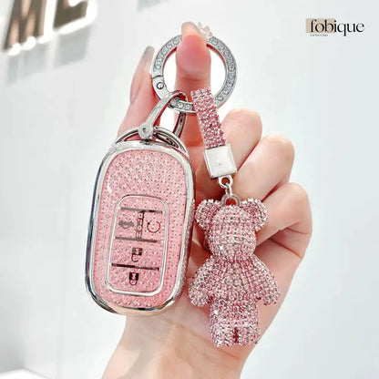 Deluxe Collection | Car Key Cover Compatible with Honda Accord, Civic, CR-V, HR-V & more Fobique