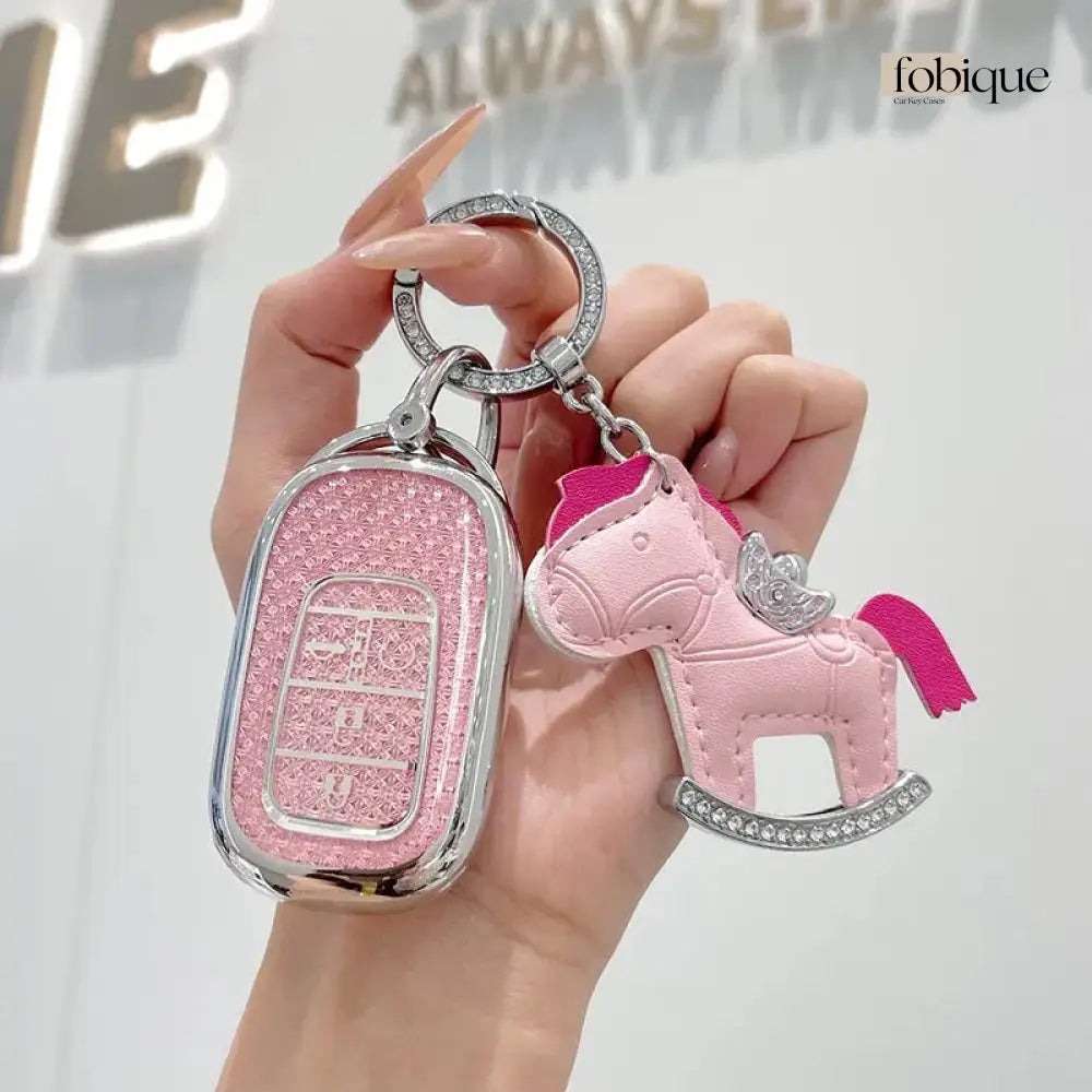 Deluxe Collection | Car Key Cover Compatible with Honda Accord, Civic, CR-V, HR-V & more Fobique