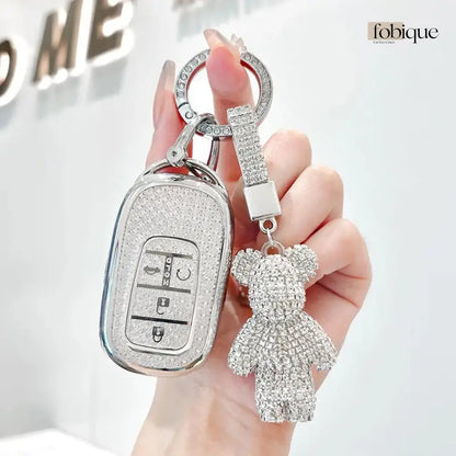 Deluxe Collection | Car Key Cover Compatible with Honda Accord, Civic, CR-V, HR-V & more Fobique