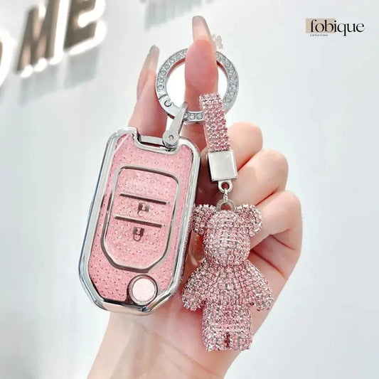 Deluxe Collection | Car Key Cover Compatible with Honda Civic, Accord, CR-V, Pilot & more Fobique