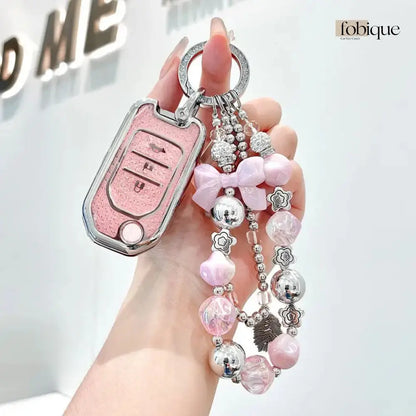 Deluxe Collection | Car Key Cover Compatible with Honda Civic, Accord, CR-V, Pilot & more Fobique