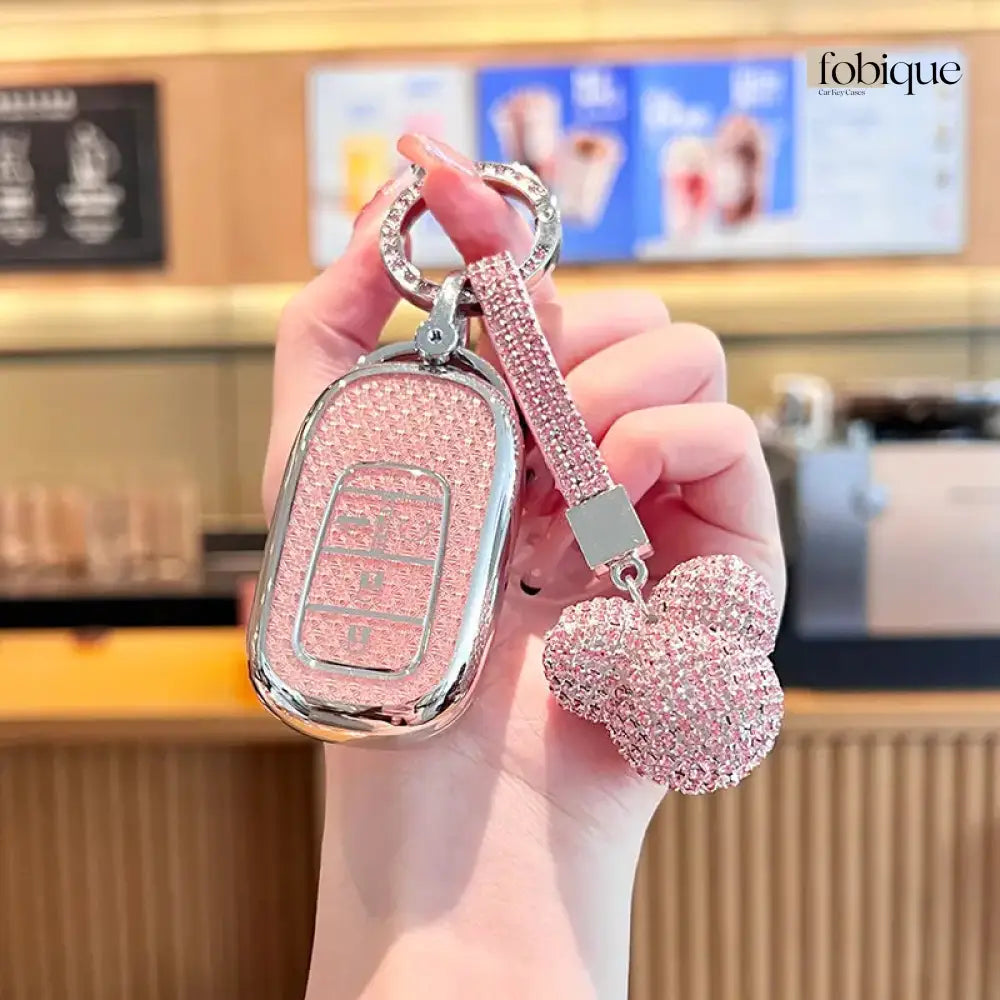 Deluxe Collection | Car Key Cover Compatible with Honda N-Box Custom, N-Van, Freed & more Fobique