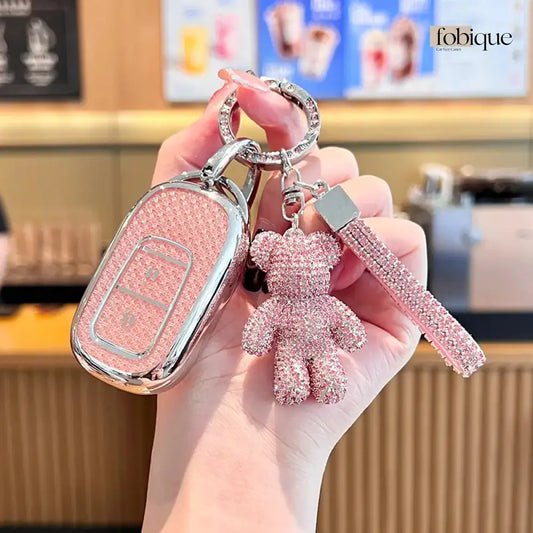 Deluxe Collection | Car Key Cover Compatible with Honda N-Box, N-WGN, N-One & more Fobique