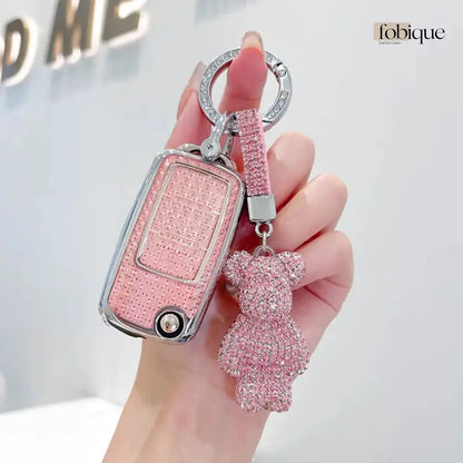 Deluxe Collection | Car Key Cover for SEAT Leon 5F, Ibiza 6J, Arona, Ateca, Toledo & More Fobique