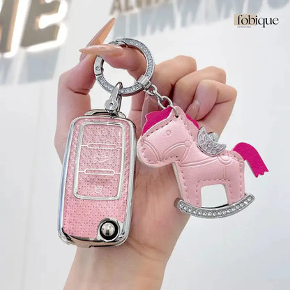 Deluxe Collection | Car Key Cover for SEAT Leon 5F, Ibiza 6J, Arona, Ateca, Toledo & More Fobique