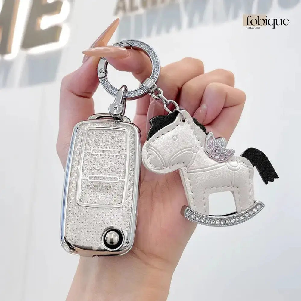Deluxe Collection | Car Key Cover for SEAT Leon 5F, Ibiza 6J, Arona, Ateca, Toledo & More Fobique