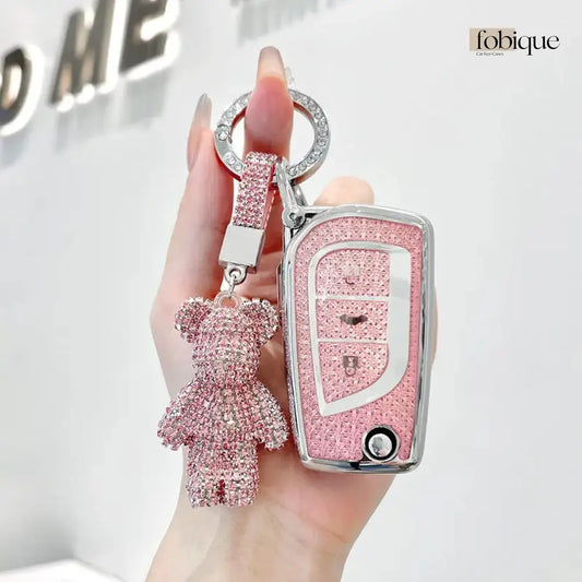 Deluxe Collection | Car Key Cover for Toyota RAV4, Camry, Corolla & More Fobique