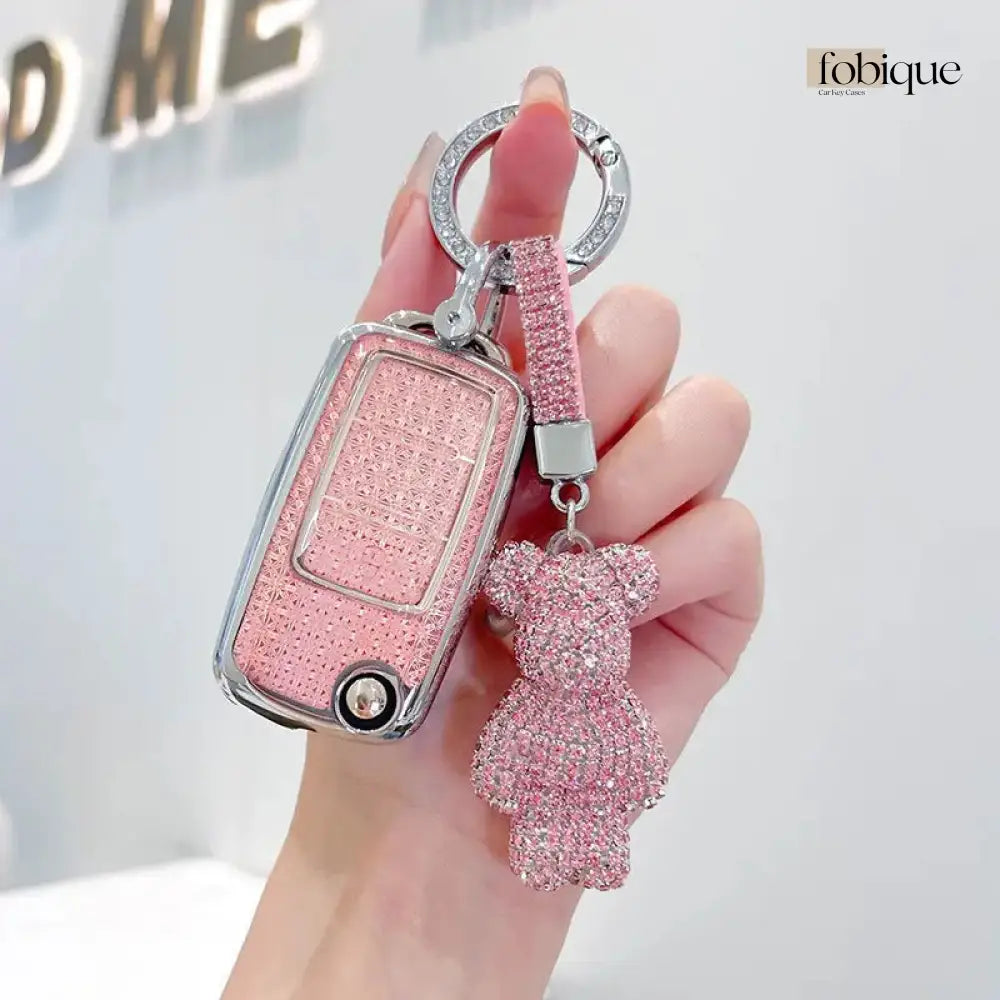 Deluxe Collection | Car Key Cover for SEAT Leon 5F, Ibiza 6J, Arona, Ateca, Toledo & More Fobique