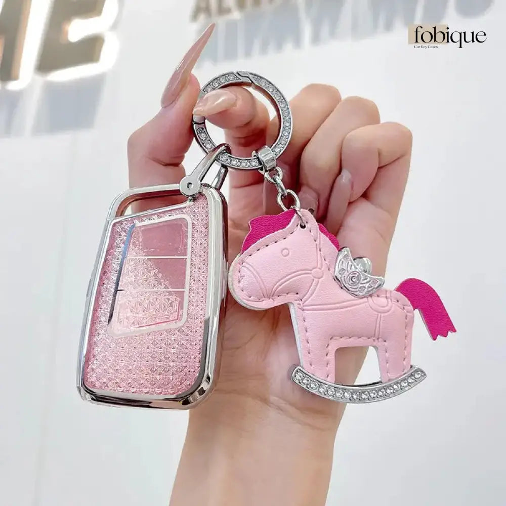 Classic Collection | Car Key Cover for SEAT Ateca, Leon, Tarraco, Arona & VW Tiguan, Golf 7 & More Fobique