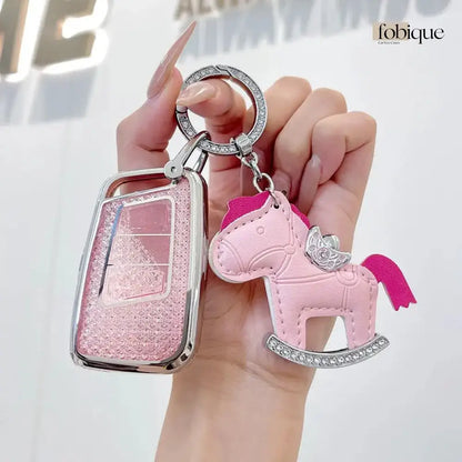 Classic Collection | Car Key Cover for SEAT Ateca, Leon, Tarraco, Arona & VW Tiguan, Golf 7 & More Fobique