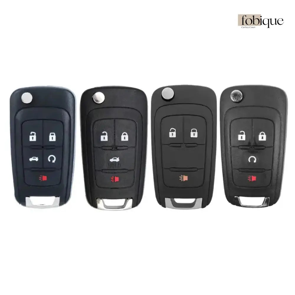 Deluxe Collection | Flip Key Fob Case for Buick | Fits Encore Regal Verano LaCrosse & More Fobique