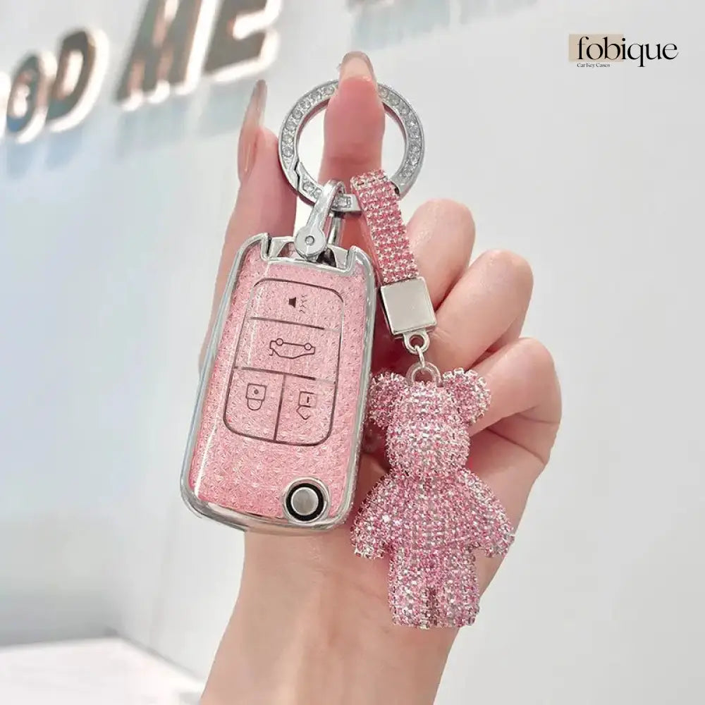 Deluxe Collection | Flip Key Fob Case for Buick | Fits Encore Regal Verano LaCrosse & More Fobique