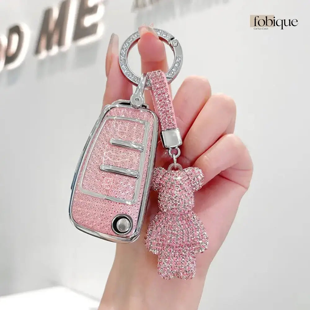 Deluxe Collection | Key Fob Case for Audi | Fits A4 A5 Q5 & More Fobique