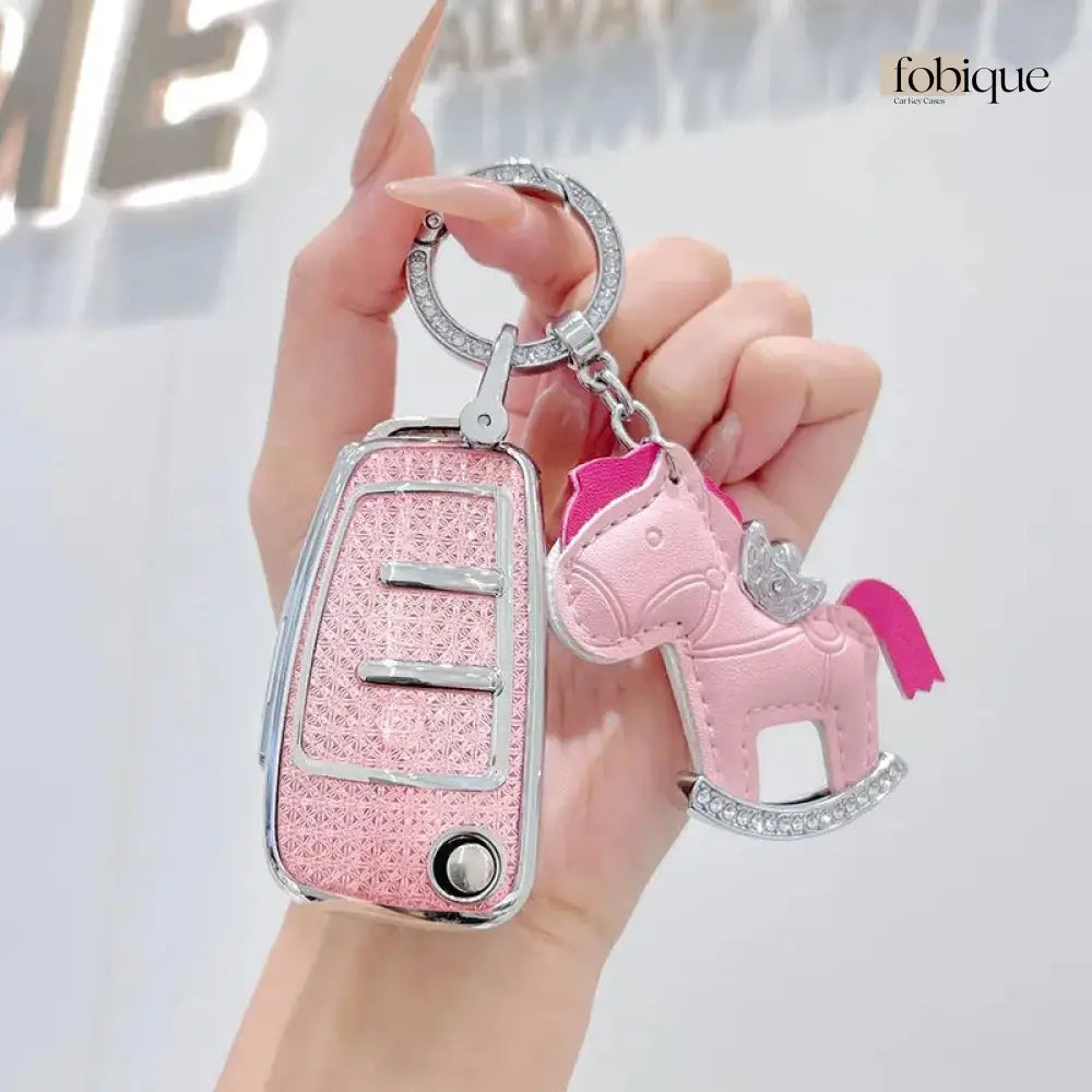 Deluxe Collection | Key Fob Case for Audi | Fits A4 A5 Q5 & More Fobique