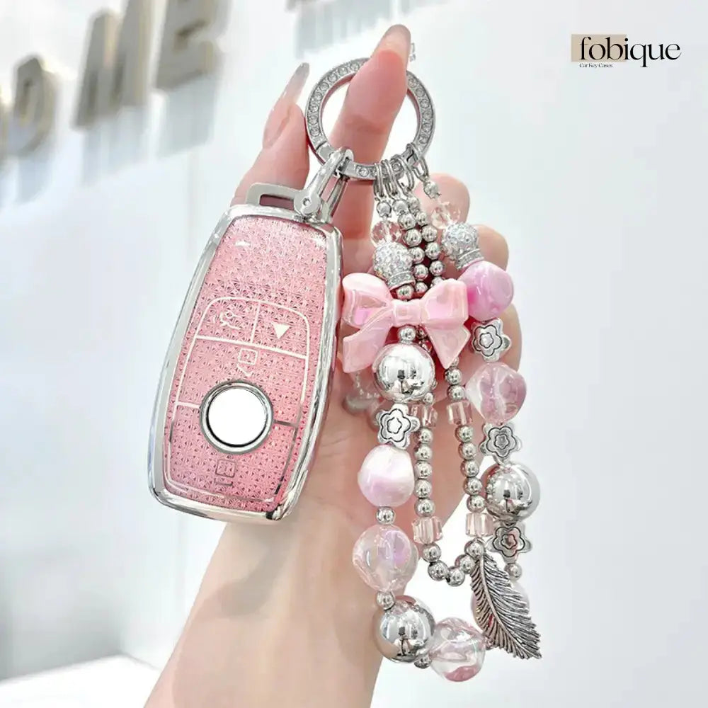 Deluxe Collection | Key Fob Cover Suitable for Mercedes C-Class, E-Class, S-Class, A-Class, GLA, GLC & More Fobique