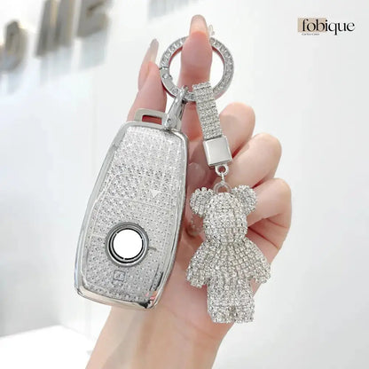 Deluxe Collection | Key Fob Cover Suitable for Mercedes C-Class, E-Class, S-Class, A-Class, GLA, GLC & More Fobique