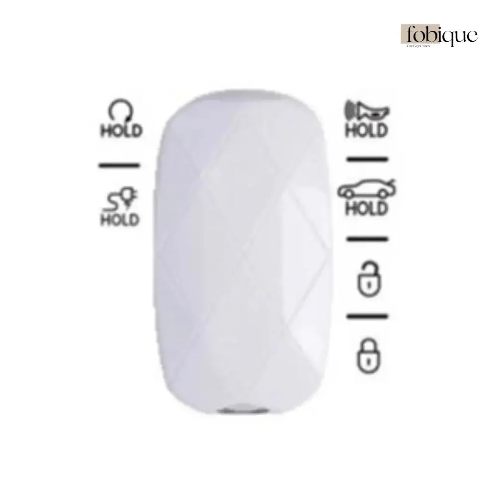 Elegant Collection | 6 buttons | Car Key Cover Compatible with Genesis G90 – Smart Key Case Fobique