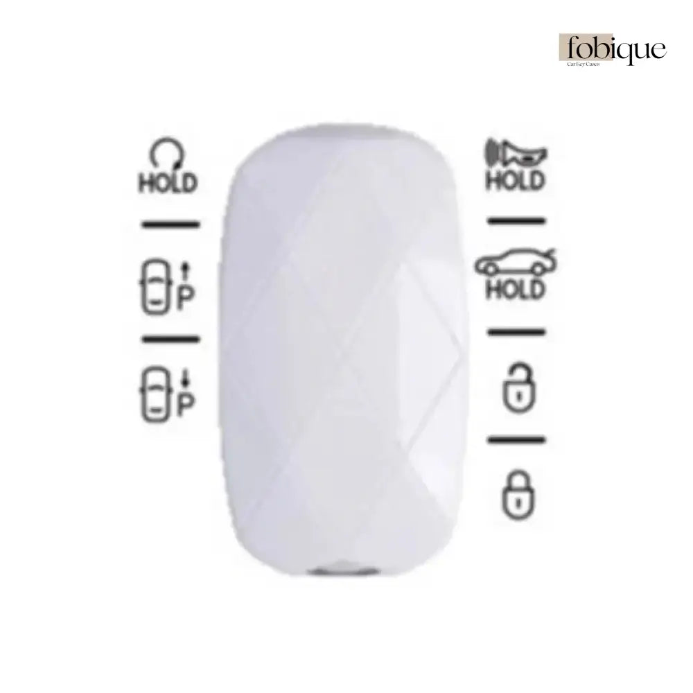 Elegant Collection | 7 buttons | Car Key Cover Compatible with Genesis G90 – Smart Key Case Fobique