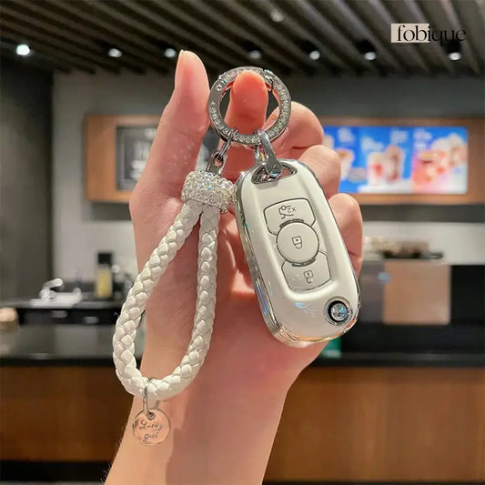 Elegant Collection | Car Key Cover Compatible with Buick Enclave, Lucerne, LaCrosse & More Fobique