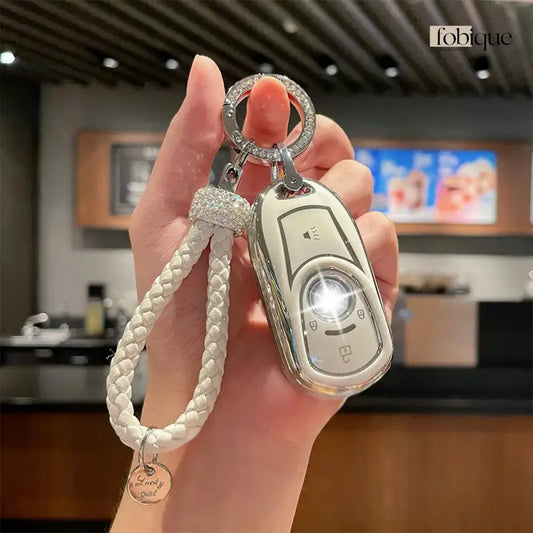 Elegant Collection | Car Key Cover Compatible with Buick Encore, Regal & More – Smart Key Fob Case Fobique
