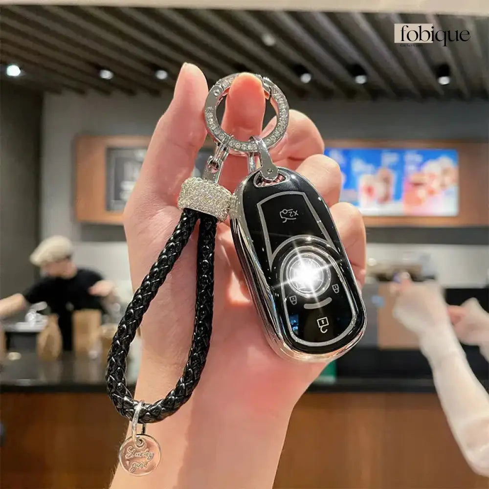 Elegant Collection | Car Key Cover Compatible with Buick LaCrosse, Lucerne, Enclave & More Fobique