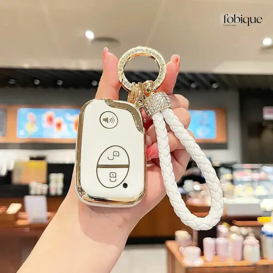 Elegant Collection | Car Key Cover Compatible with BYD Song Pro, Qin Plus, Tang & More Fobique