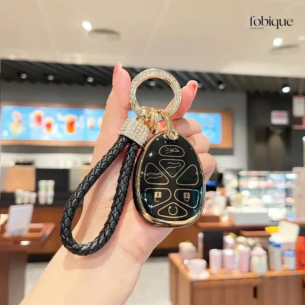 Elegant Collection | Car Key Cover Compatible with Cadillac XT4, XT5, XT6 & More Fobique