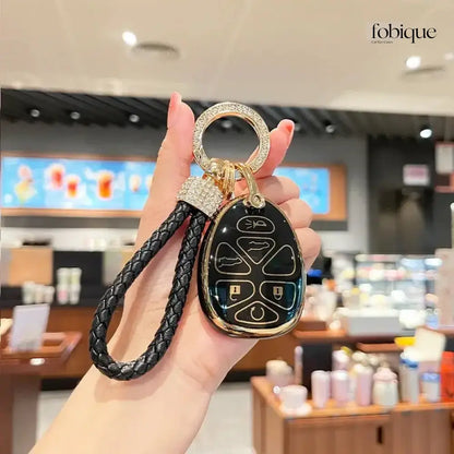 Elegant Collection | Car Key Cover Compatible with Cadillac XT4, XT5, XT6 & More Fobique