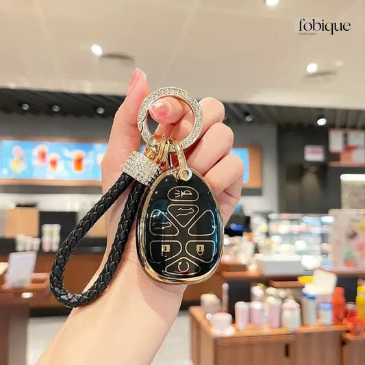 Elegant Collection | Car Key Cover Compatible with Cadillac XT4, XT5, XT6 & More Fobique