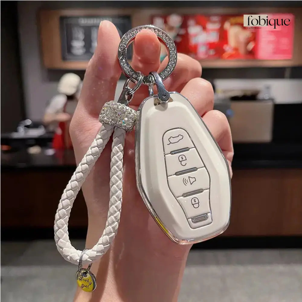 Elegant Collection | Car Key Cover Compatible with Chery Omoda 5, Tiggo 8 Pro, Arrizo 8 & More Fobique