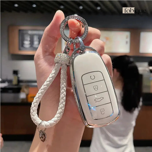 Elegant Collection | Car Key Cover Compatible with Chery Tiggo 8 Pro, Tiggo 7 Pro, Omoda 5 & More Fobique