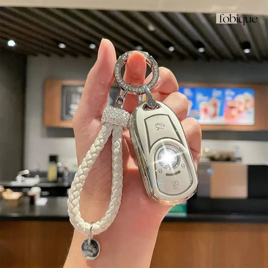 Elegant Collection | Car Key Cover Compatible with Buick LaCrosse, Lucerne, Enclave & More Fobique