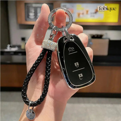 Elegant Collection | Car Key Cover Compatible with Chevrolet Malibu, Cruze, Equinox & More Fobique