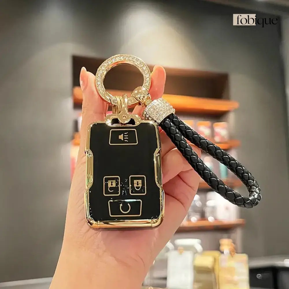 Elegant Collection | Car Key Cover Compatible with Chevrolet Silverado, Colorado, Express & More Fobique