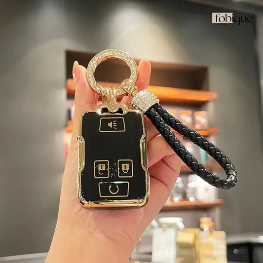 Elegant Collection | Car Key Cover Compatible with Chevrolet Silverado, Colorado, Express & More Fobique