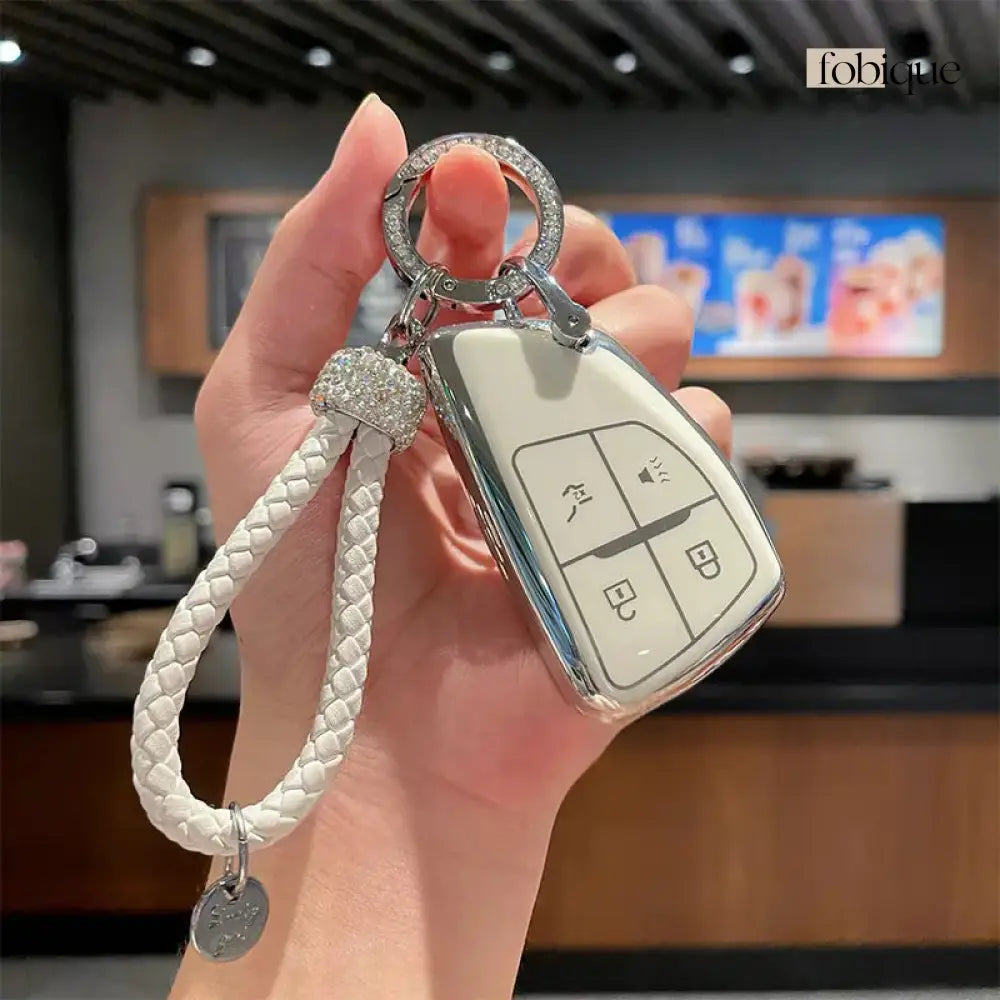 Elegant Collection | Car Key Cover Compatible with Buick Envista, Envision, Encore GX & More Fobique