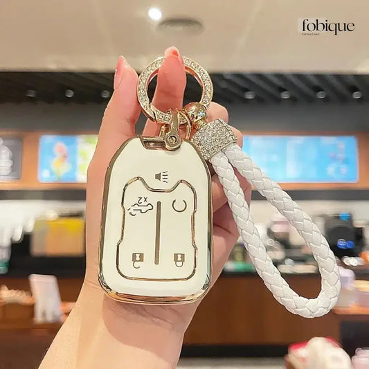 Elegant Collection | Car Key Cover Compatible with Chevrolet Tahoe, Suburban, Yukon & More Fobique