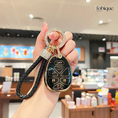 Elegant Collection | Car Key Cover Compatible with Cadillac XT4, XT5, XT6 & More Fobique