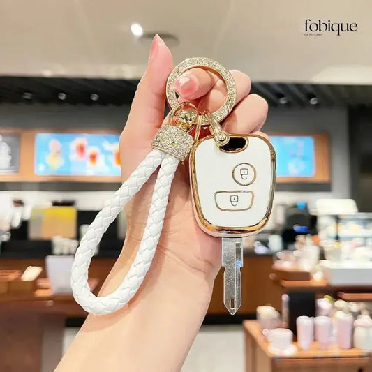 Elegant Collection | Car Key Cover Compatible with Citroën Saxo, Berlingo & Xsara Picasso – 2-Button Remote Case Fobique