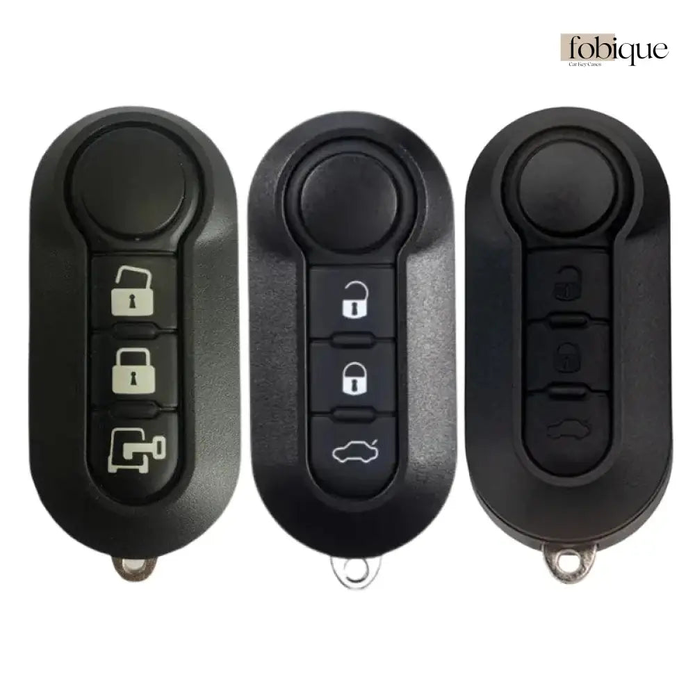 Elegant Collection | Car Key Cover Compatible with Citroën Nemo, Relay, Jumper & Fiat Models Fobique
