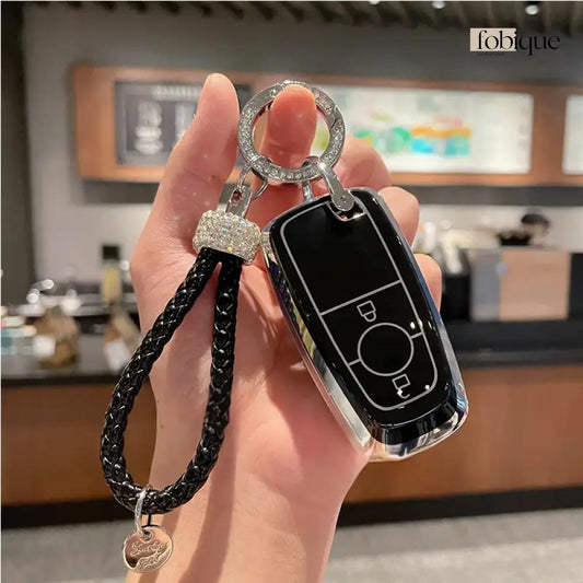 Elegant Collection | Car Key Cover Compatible with Ford Explorer, Edge, Mustang & more Fobique