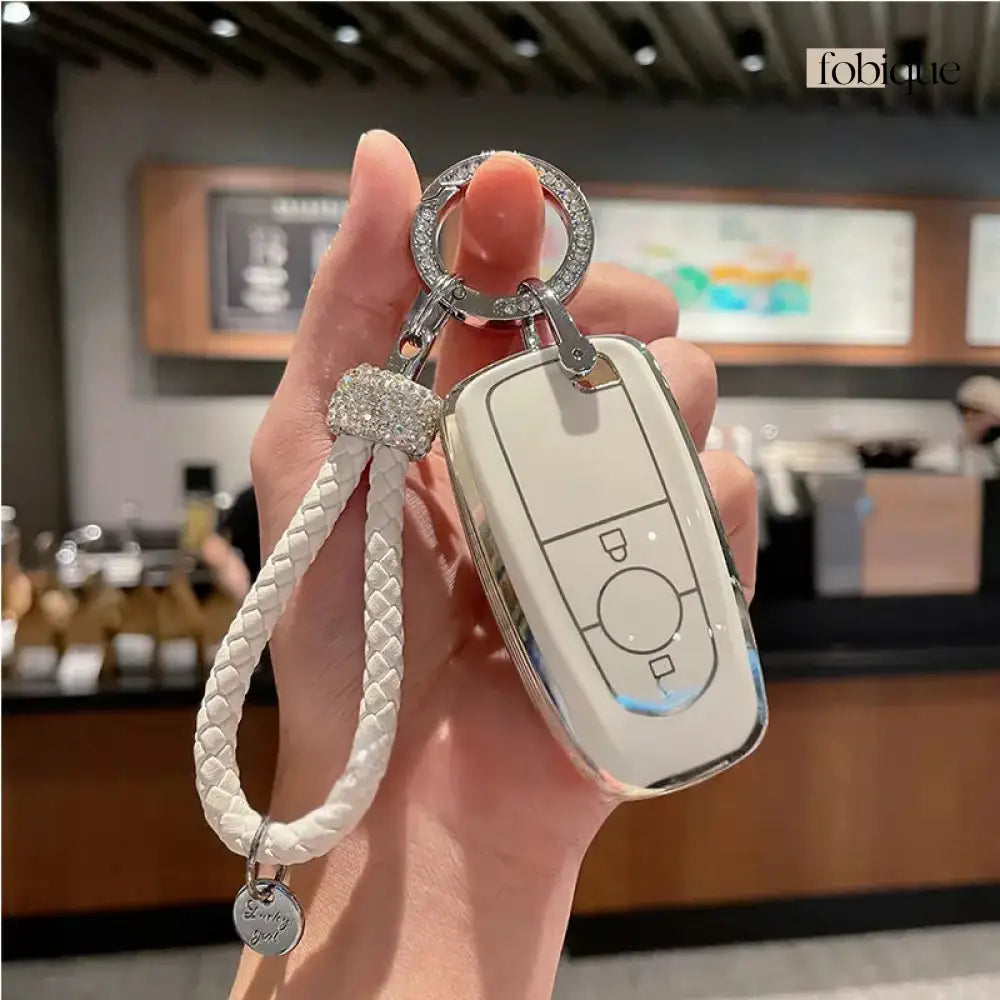 Elegant Collection | Car Key Cover Compatible with Ford Explorer, Edge, Mustang & more Fobique
