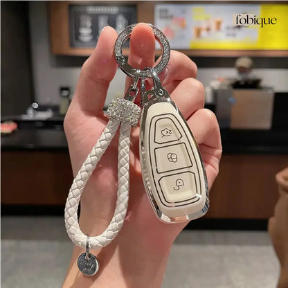 Elegant Collection | Car Key Cover Compatible with Ford Focus, Fiesta, Mondeo & more Fobique